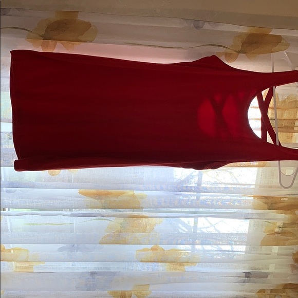 Red bodycon dress - Picture 3 of 5